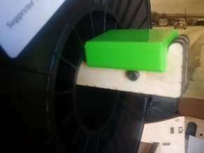 printrbot extendible spool holder spacer 3d printer accessories filament xl 3d print model - Mito3D