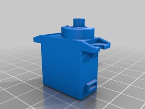 servo motor model 3d printing 3d print model - Mito3D