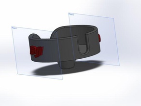 soporte de gps dji r c vehículos monte naza tbs discovery pro 3d print model - Mito3D