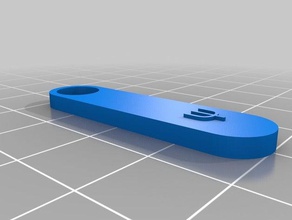 zipper pull accessories replacement tab 3d print model - Mito3D