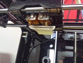 duplicator 4-Gebläse-duct 3d-Drucker Teile die aktive Kühlung Gebläse dual-extruder Kanal 4 fan fan-duct wanhao 4x 3d print model - Mito3D
