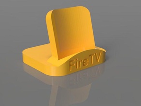 firetv-Fernbedienung-Halter gadgets alexa amazon echo firetv Feuer-tv kindle 3d print model - Mito3D