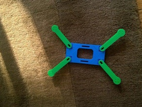 gerçek mikro İHA r c araçlar drone mini minyatür quadcopter 3d print model - Mito3D