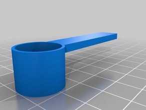 my customized measuring spoon kitchen & dining 3d print model - Mito3D
