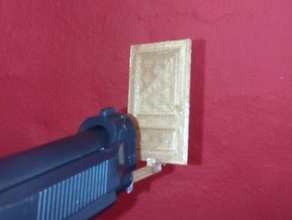 oscar pestorius puerta adaptador de silenciador arma fuego 3d print model - Mito3D