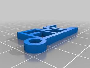 3dprototyping - fmc chaveiros personalizado 3d print model - Mito3D