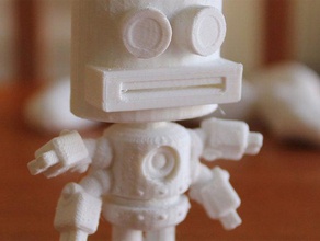 bigheaded tom de suporte brinquedo & acessórios para jogos dr buço robôs fábrica sci sci-f scifi fi gratuito thinkerthing pensador coisa 3d print model - Mito3D