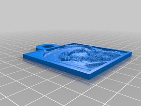 küçük rav ovadia 2d sanat özelleştirilmiş 3d print model - Mito3D