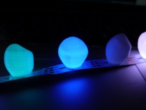 programmable custom holiday led lights sculptures neopixels 3d print model - Mito3D