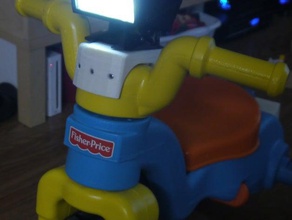 faro triciclo giocattolo & accessori di gioco anteriore led 3d print model - Mito3D