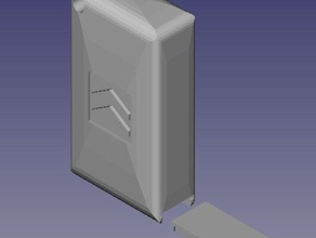 chaveiro e caixa rem dios keychain pillbox keychains citroen 3d print model - Mito3D