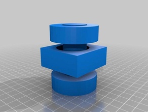 rolling carré L'impression 3d 3d print model - Mito3D