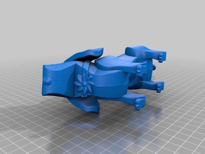 archie perro salchicha las esculturas animal 3d print model - Mito3D