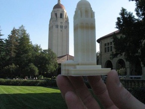 hoover tower other building model stanford architecture san francisco bay area tall usa 3d print model - Mito3D