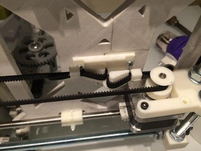 y belt holder 3d printing y-belt-holder 3d print model - Mito3D