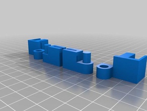 hinge set replicator 2x 3d printer accessories lid 3d print model - Mito3D