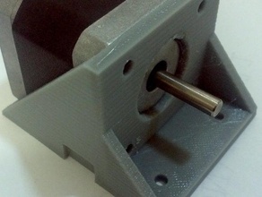 suporte para motor nema 17 Impressora 3d de peças 3d print model - Mito3D