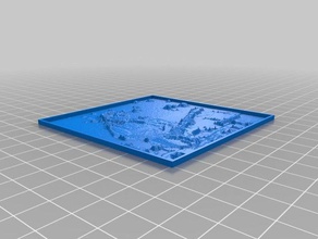 clapton 2d art customized 3d print model - Mito3D