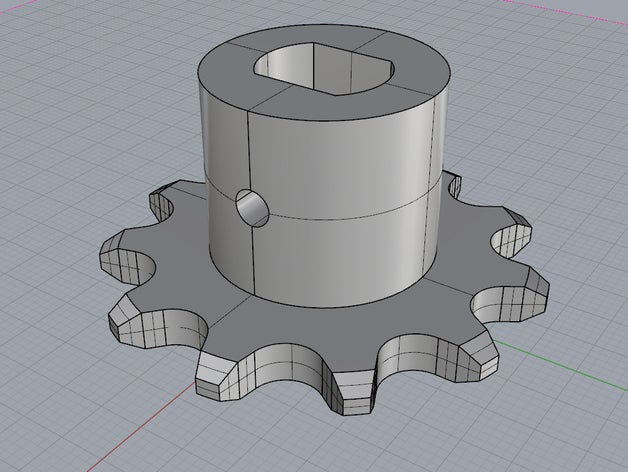 pignone utensili a mano pignon 3D print model - Mito3D