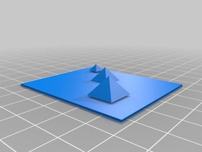 büyük giza piramitleri - ölçek 3d baskı kediler Mısır Büyük Piramit, 3d print model - Mito3D