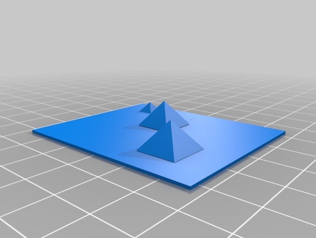 great pyramids scale 3D print model - Mito3D