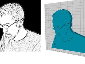 next print colin's head scans & replicas 3d print model - Mito3D