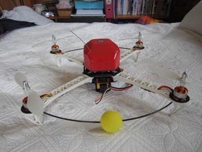 scatola elettronica hobbyking sk450 quadcopter frame r c i veicoli 3d print model - Mito3D