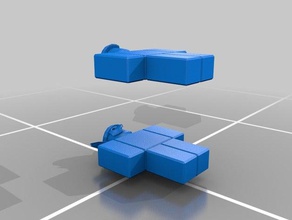 alte leslie Doppel-pack Menschen 3d print model - Mito3D