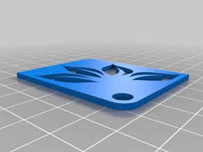 4 Blätter Schlüsselanhänger 3d print model - Mito3D