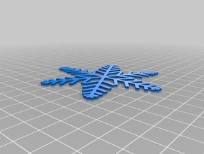 snowflake goierri customized 3d print model - Mito3D