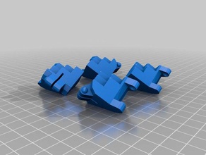 my customized 8-bit folding cube pla puzzles 3d print model - Mito3D