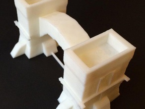 castle gatehouse oyuncak & oyun aksesuarları kale 3d print model - Mito3D