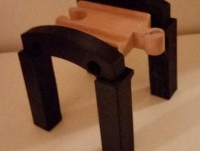 brio tren de los soportes puentes juguetes 3d print model - Mito3D