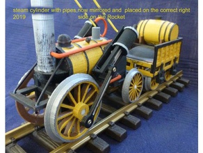 stephenson rucola 1 32 ferroviaria openrailway costruzione di giocattoli 132 modello treno 3d print model - Mito3D