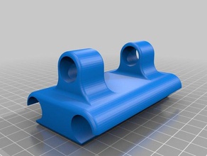 bot experimental de três graus liberdade parte um trilho titular impressora 3d peças 3d print model - Mito3D