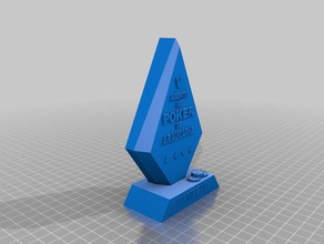 trof u v aberto poker arauc ria - ii La impresión en 3d 3d print model - Mito3D