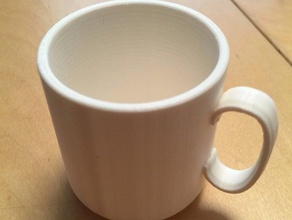 Kaffeebecher Küche und Esszimmer Becher openscad 3d print model - Mito3D