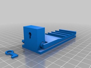 door wedge lock 2 didn't print household supplies 3d print model - Mito3D