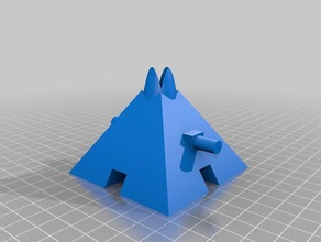 pirámide de impresión en 3d las pruebas 3d print model - Mito3D