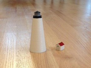 lighthouse shed buildings structures 3d print model - Mito3D