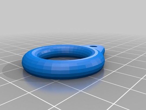 pull-ring-vorgeformte Flügel diy cosplay ring 3d print model - Mito3D