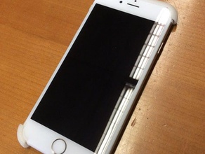 el iphone 6 caso delgado teléfono móvil iphone6 3d print model - Mito3D