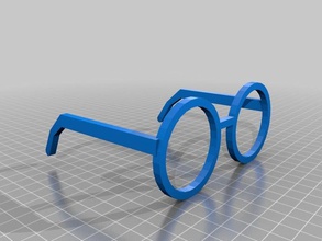 albas lunettes personnalisé 3d print model - Mito3D