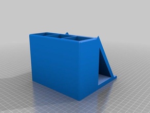 desk organizer organizzazione 3d print model - Mito3D