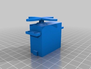 meu personalizados futaba s3004 servo motor robótica personalizado 3d print model - Mito3D