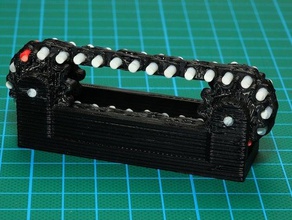 la cadena de piñones otros flexible engranaje openscad paramétrico prueba 3d print model - Mito3D
