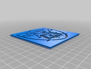 raiders bulldog Kunst-tools kundengebundene 3d print model - Mito3D