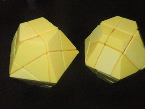 anpassbare rubiks cube Formen Rätsel Künstlerische mods customizer openscad twisty 3d print model - Mito3D