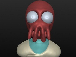 dr zoidberg le creature 3d futurama modello sculptris tinkercad 3d print model - Mito3D