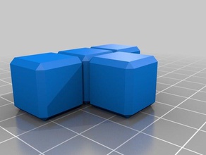 quadefy game pieces games block blocks piece puzzle cube replacement part 3d print model - Mito3D